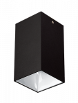 Светильник светодиод накладной под лампу GU10-1 черный/белый 230V IP20 PDL-S 14074 Jazzway