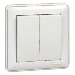 Выключатель 2кл с/у белый в сборе W59 Systeme Electric  (1/10)