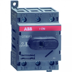 Выключатель-разъединитель встр. стационарный 4p 63А 690В с рукояткой сервисный, IP20 ABB