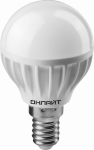 Лампа светодиод 6Вт шар Е14 6500К 480Лм матовая OLL-G45-6-230-6.5K-E14 ОНЛАЙТ (1/10/100)