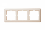 Рамка 3гн крем W59 Systeme Electric  (1/15)