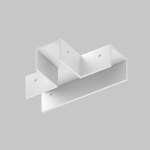 Outdoor Комплектующие для профиля Белый O-TR001-TC-W