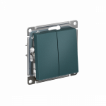 Выключатель 2кл прох с/у изумруд механизм AtlasDesign Systeme Electric (1/20)