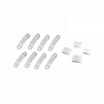 Комплект креплений (8клипс+4загл) для светодиод ленты PLS PRO 2835/168-24V Jazzway 1/1000