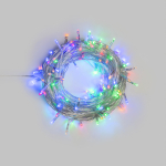 Гирлянда светодиодная Нить универсальная 25 м, 250 LED МУЛЬТИКОЛОР, прозрачный ПВХ, свечение с динамикой, 230В PROconnect