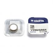 Элемент питания для часов SR54 (V390) оксид серебра блистер 1шт Varta (1/10)