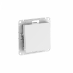 ATLASDESIGN AQUA 1-клавишный ПЕРЕКЛЮЧАТЕЛЬ IP44, сх.6, 10АХ, мех., быстрозажим. клем., БЕЛЫЙ