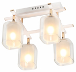 Светильник подвесной (подвес) Rivoli Helga 3100-304 4 * Е27 40 Вт модерн