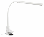 Настольный светильник ЭРА NLED-509-8W-W светодиодный на струбцине белый