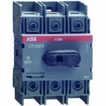 Выключатель-разъединитель встр. стационарный 4p 100А 690В с рукояткой сервисный, IP20 ABB