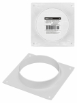 Пластина настенная для круглых воздуховодов с фланцем, D120, TDM