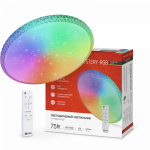 Светильник светодиод 75Вт 230В 3000-6500K 6000Лм 495x85мм с пультом ДУ COMFORT MYSTERY-RGB  IN HOME (1/3) Снят
