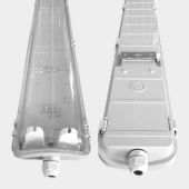Рассеиватель к светильнику под светодиод лампу 2х18 Т8 1260мм IP65 Sweko SWL-V3-2T8-120-230-АС (корпус отдельно) (5)