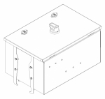 Кор. отб. мощн. Plug-in с а/в 100А Al 3L+N+PER IP55 IEK