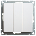 Выключатель 3кл с/у белый механизм W59 Schneider Electric  (1/10)