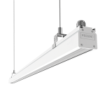 Светодиодный светильник VARTON Mercury Mall IP54 1458x54x58 мм опал 76 Вт 4000 K RAL9003 белый муар