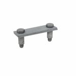 Держатель для полосы с резьбовыми заклёпками 50 мм L80 мм TDZ Промрукав