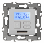 Терморегулятор электронный с датчиком температуры пола белый 16А ЭРА12 12-4111-01 ЭРА (1/6)