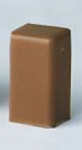 LM 25x17 Заглушка коричневая (розница 4 шт в пакете, 20 пакетов в коробке) ДКС
