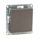 Механизм выключателя, одноклавишный, проходной, мокко Эпика EKF