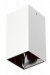 Светильник светодиод накладной под лампу GU10-1 белый/черный 230V IP20 PDL-S 14074 Jazzway