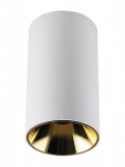 Светильник светодиод накладной под лампу GU10 белый/золото 230V IP20 PDL-R 14080 Jazzway (1/10)