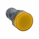 Сигнальная лампа SB7 моноблочная 22мм желтая LED 24В DC