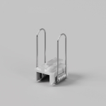 Led Strip Комплект креплений (для профиля 35×42) 4 шт., ALM-3542-MT