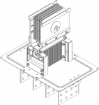 Секц. флан. Тип2 5000А Cu 3L+N+PER IP55 тран. IEK