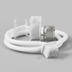 Коннектор питания для гибкого неона 17x12 мм (выход прямой)