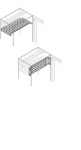 Разделительная перегородка шкафа 600x200 сталь серый ABB TUR шкафы