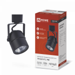 Светильник трековый под лампу TR-GU10-TL 7RB GU10 круг черный серии TOP-LINE IN HOME