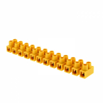 Клеммная колодка 12мм 16А полистирол желтый EKF  (10/500)