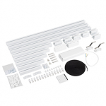 Карниз для штор с электроприводом ECK-IND-RF-4M (Arlight, IP20 Металл, 3 года)