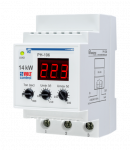 Реле напряжения с термозащитой 1ф 63А РН-106 (3мод) Новатек-Электро