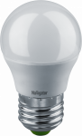 Лампа светодиод диммир 7Вт шар Е27 2700К 530Лм матовая NLL-G45-7-230-2.7K-E27-DIMM Navigator