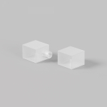 Заглушки для гибкого неона 17x12 мм 2 шт. (выход вверх/вниз)