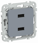 FLITE Роз. USB AA 2,1А РЮ-2-ФлМ мар. IEK