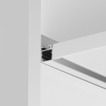 Led Strip Алюминиевый профиль встраиваемый скрытого монтажа 26x30 (Серебро, 2 м), ALM-2630-S-2M