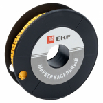 Маркер-кабельный символ "3" (ЕС-1) 2,5мм EKF (1/200)