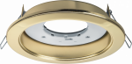 Светильник  точечный D114  круг GX70 золото IP20 Navigator (1/40)