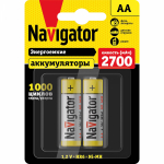 Аккумулятор Navigator 94 465 NHR-2700-HR6-BP2 (2/20/100)