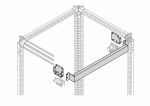 Монтажный аксессуар распределительного шкафа 55x550x70 ABB TUR шкафы