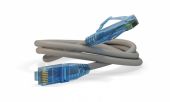 Hyperline PC-LPM-UTP-RJ45-RJ45-C6-3M-LSZH-GY Патч-корд U/UTP, Cat.6, LSZH, 3 м, серый