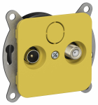 FLITE Роз. 2-я TV+SAT экр. проходная РТВс-2-1-2-ФлЖК ж/к IEK