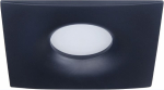 Встраиваемый светильник алюминиевый ЭРА KL104 BK MR16 GU5.3 черный