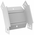 ESCA 7 Поворот верт. внеш. 45град 80х150-1,5 RAL 9016 IEK