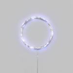 Гирлянда светодиодная Роса 10м 100 LED БЕЛЫЙ IP20 3xАА (в комплект не вxодят) NEON-NIGHT