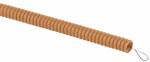 Труба гофрированная d16 ПВХ (сосна) с зондом легкая 25м GOFR-16-25-PVС-P ЭРА (60)