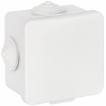 Набор распаячных коробок ЭРА KOR-65-65-50-4g-10S открытой установки серая 65х65х50мм с гермовводами 4вх. IP54 10шт.